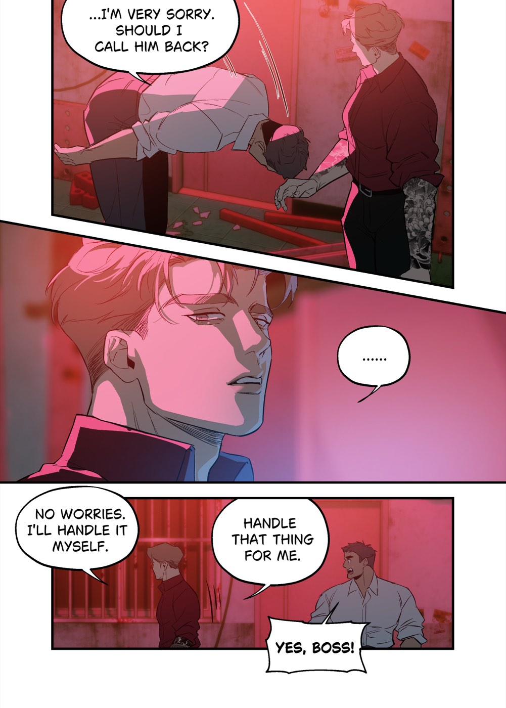 The Mafia Boss's Private Affair — Chapter 3 — page 6